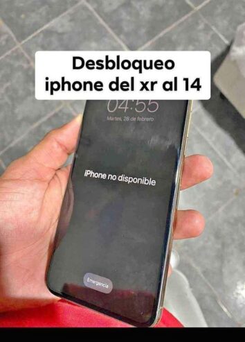 DESBLOQUEO IPHONE DEL XS AL 15 PRO MAX DE RAIZ