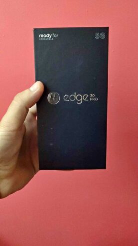 Moto Edge 30 Pro 12/256 Libre Permutas