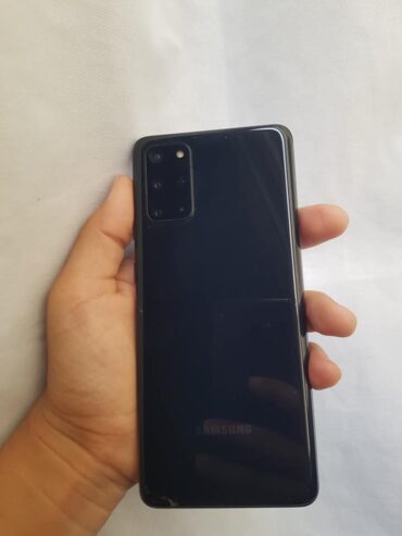 Vendo Samsung S20 plus (libre solo ESIM) 128 gb 8 de ram huella en la pantalla astillado como se ve