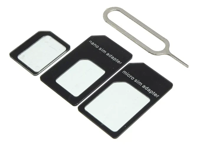 Clip Para Sacar Chip Adaptador Chip Micro Sim A Nano Sim