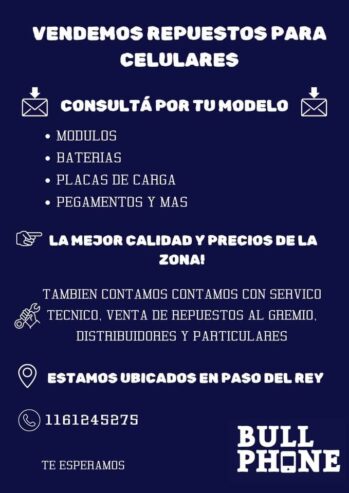 BATERÍAS PARA CELULARES CALIDAD ORIGINAL