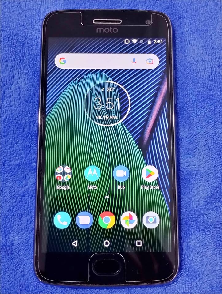 Celu Motorola G5 Plus con NFC y Dual SIM Graba en 4K Impecable