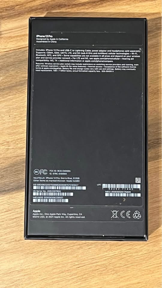 iPhone 13 Pro 512gb | Batería 80% | Libre De Fábrica
