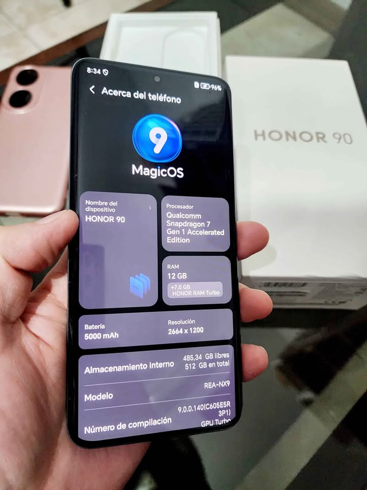 HONOR 90 512/12+7 Gigas Libre de Fabrica