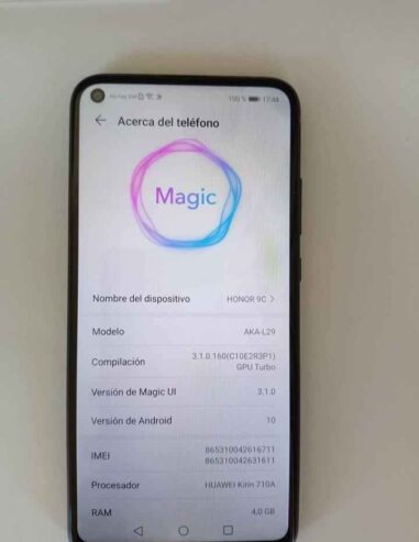 Huawei Honor 9C Excelente estado Libre de fabrica