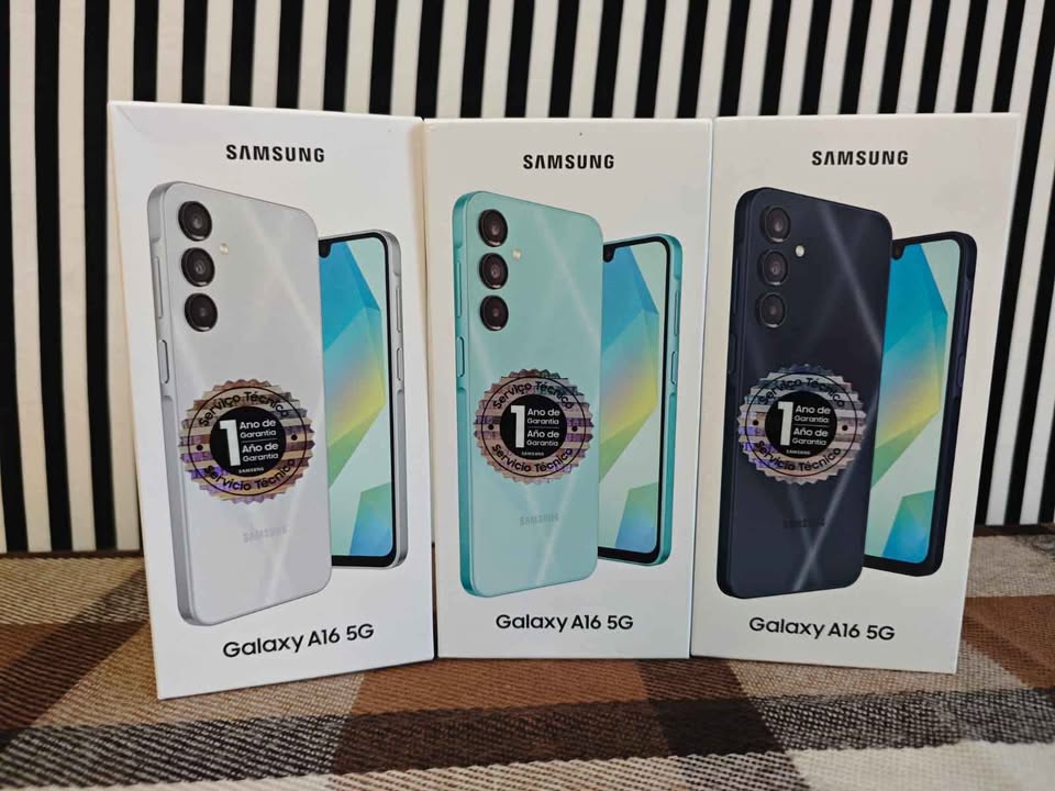 SAMSUNG A16 5G GLOBAL de 256 GB y 8 RAM. Nuevo en caja sellado de fabrica!