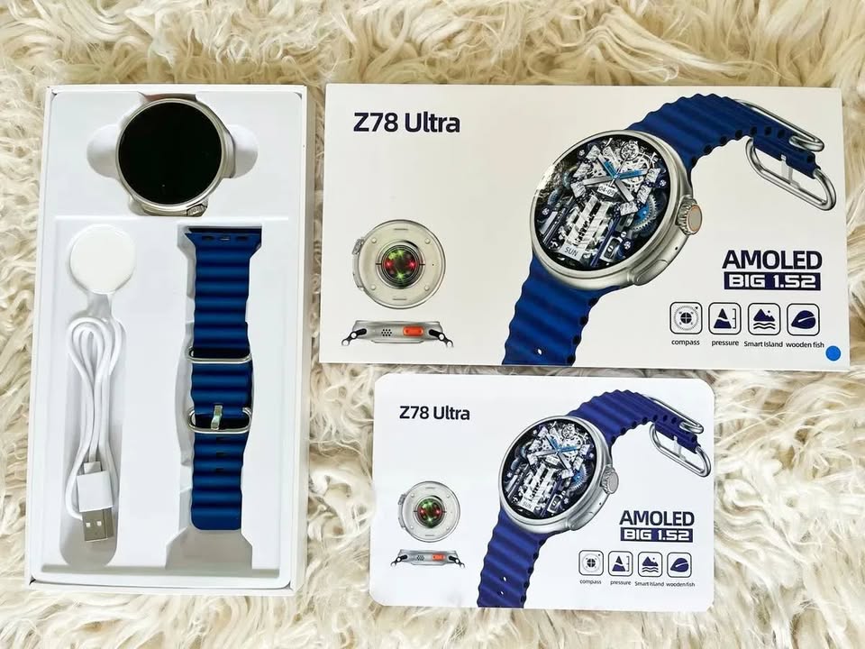 Smartwatch Z78 Ultra Display De 1.52 Amoled Healthwatch