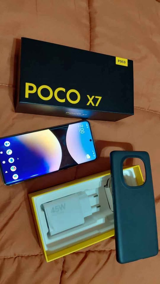 Xiaomi Poco X7 5G completo, libre de fabrica cambio x celu igual gama no vendo