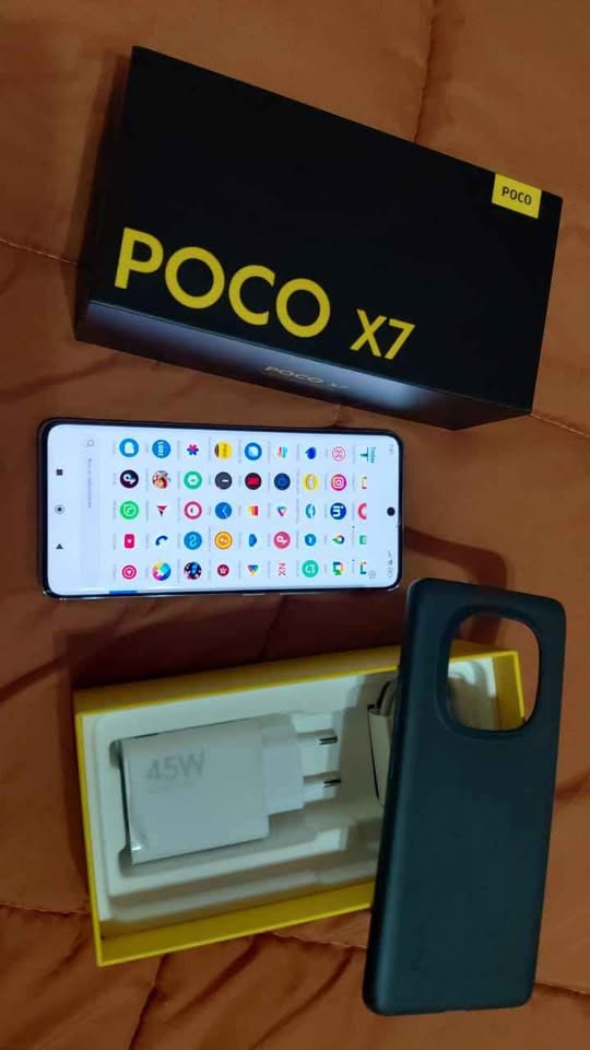 Xiaomi Poco X7 5G completo, libre de fabrica cambio x celu igual gama no vendo