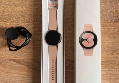 Smartwatch Samsung Watch 4 44mm Rose Gold Excelente Estado