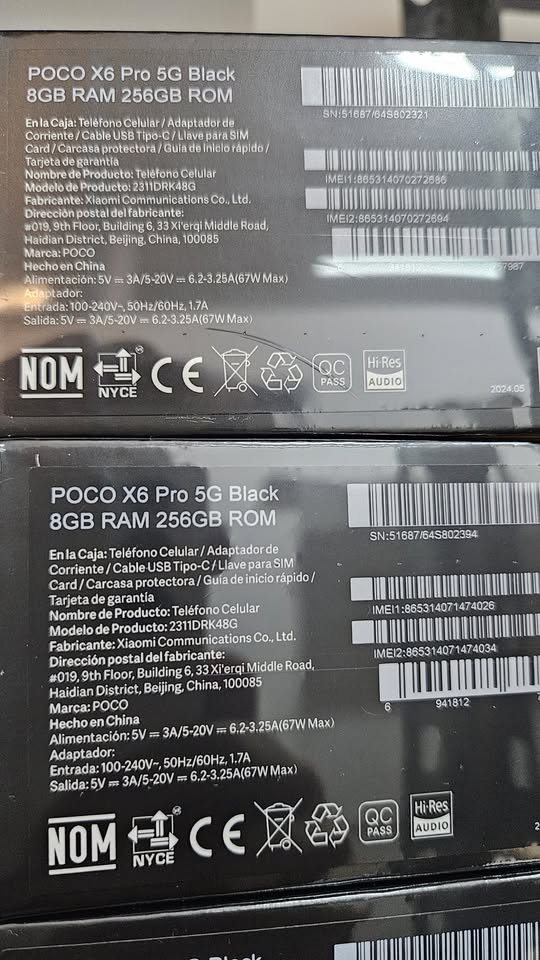 POCO X6 PRO 8/256GB NFC – USD