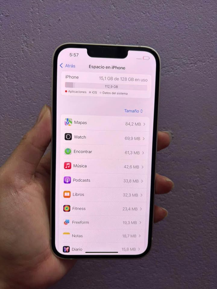 iPhone 13 Blanco Excelente estado ✅