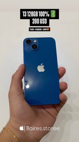 13 128GB 100%