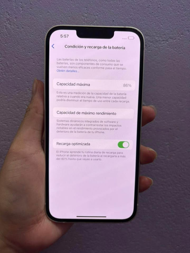 iPhone 13 Blanco Excelente estado ✅