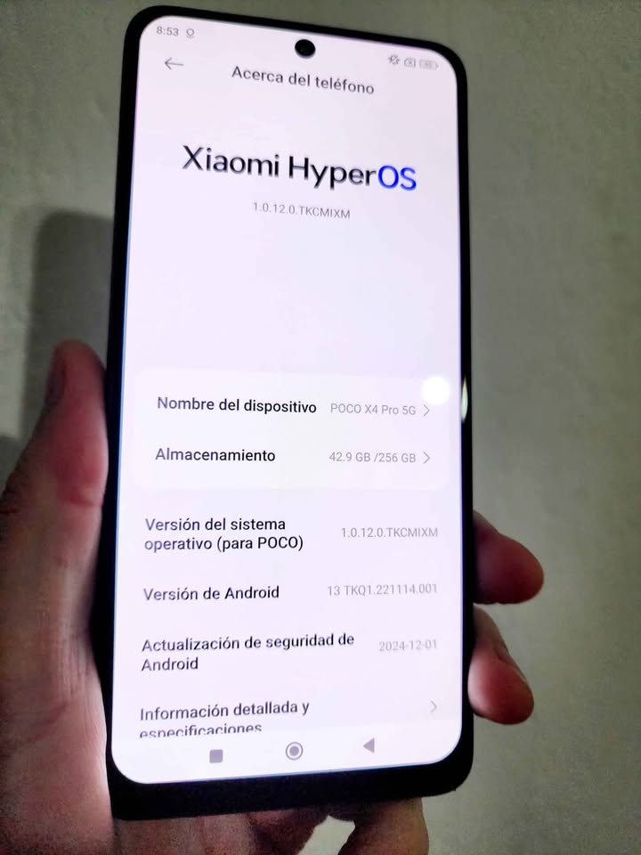 POCO X4 Pro 5G 256/16 Gigas