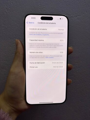 iPhone 15 Pro Max Excelente Estado✅