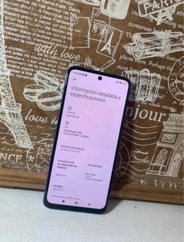 VENDO XIAOMI NOTE 11 4G LIBRE DE FABRICA