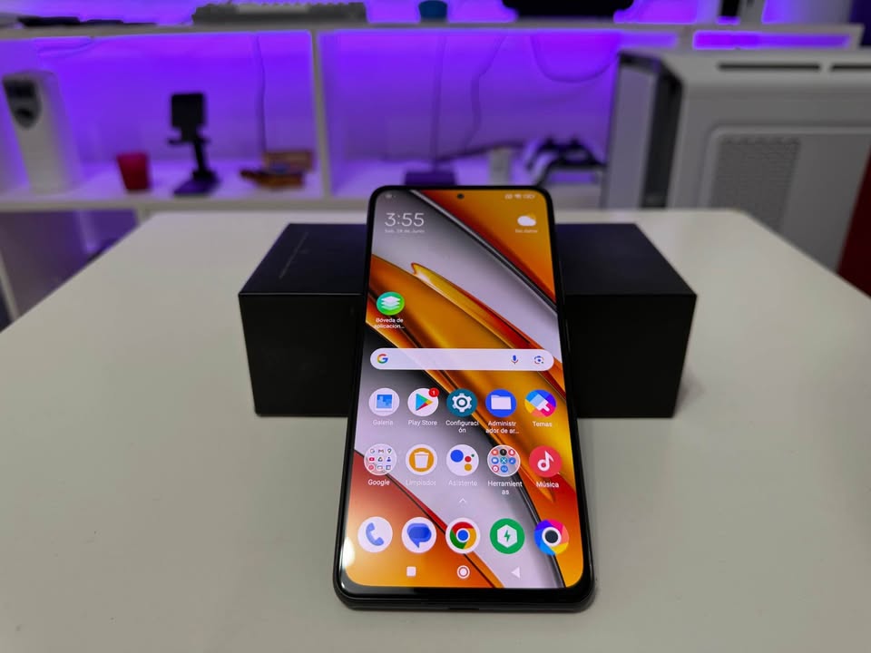 Xiaomi Poco F3 5G 128GB 6GB RAM completo en caja