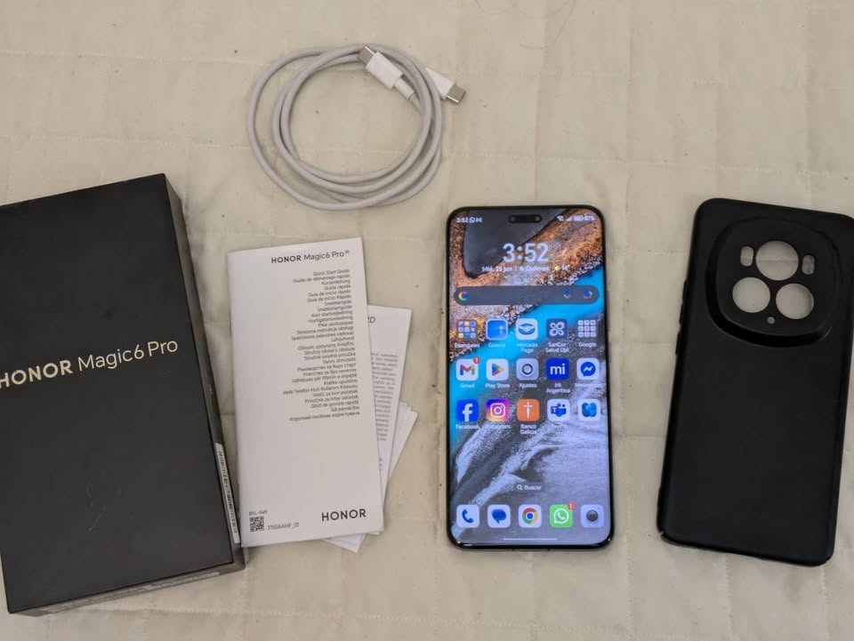 Honor Magic6 Pro, 16/512, Global impecable y en caja