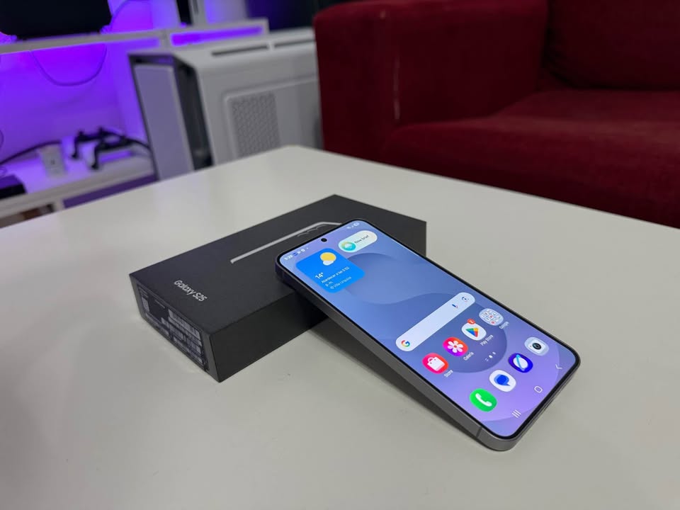 Samsung Galaxy S25 256GB 12GB RAM Silver Shadow días de uso completo con extras