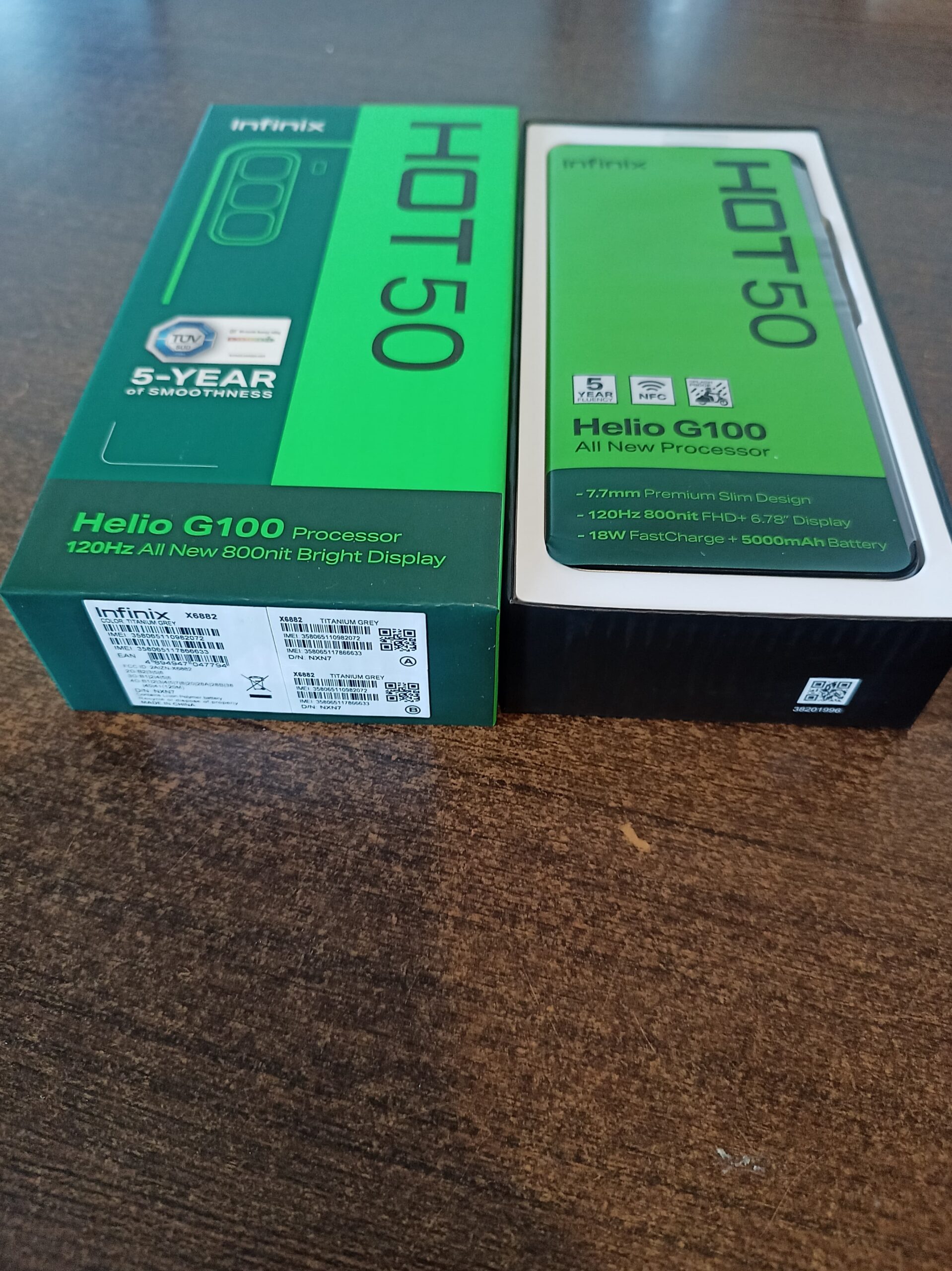 Infinix hot 50. 256/16gb nuevo