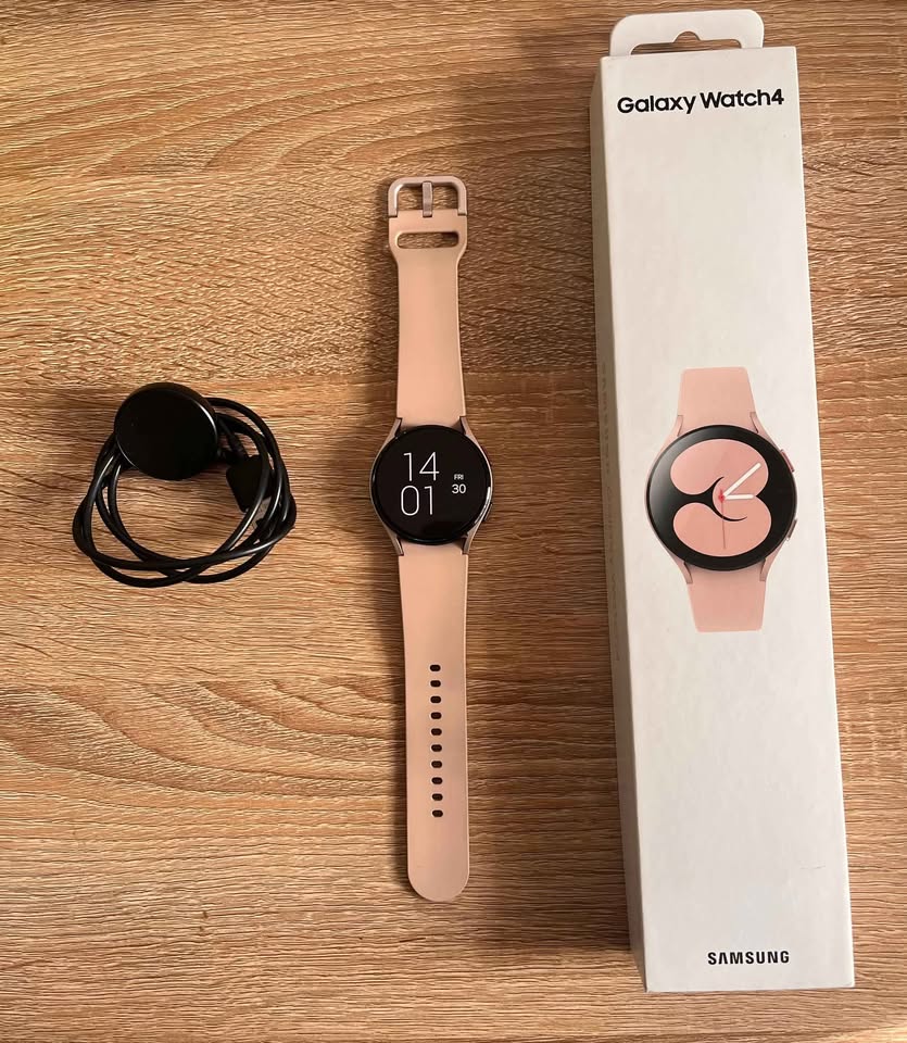 Smartwatch Samsung Watch 4 44mm Rose Gold Excelente Estado