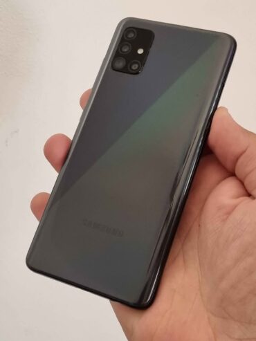Vendo celular Samsung A51 libre 128gb 4ram huella facial impecable ,NO PERMUTO.