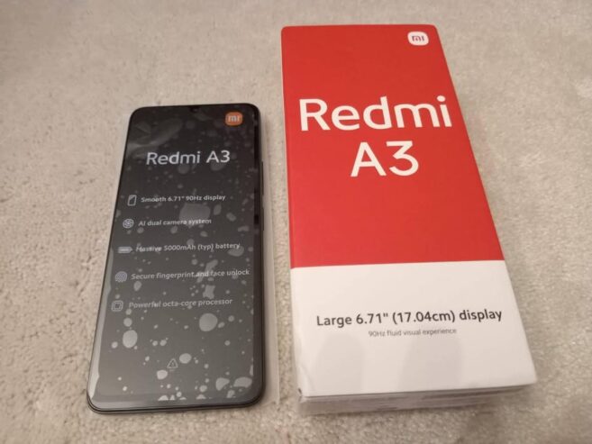 Redmi A3 128gb color Negro NUEVO EN CAJA