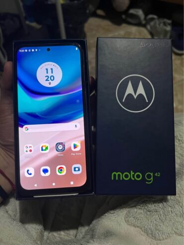 Vendo moto g42 en caja nuevo libre sin detalles