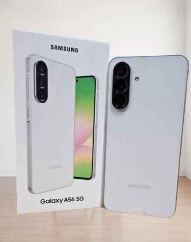 SAMSUNG A56 5G GLOBAL DUAL SIM de 256 GB y 8 RAM. Nuevo en caja!