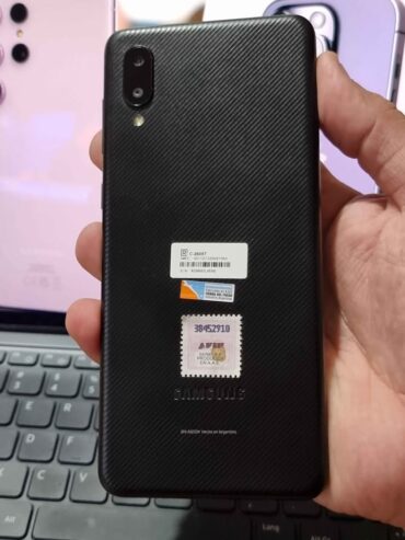 Vendo SAMSUNG A02 LIBRE 32GB 3RAM HUELLA , NO PERMUTO.