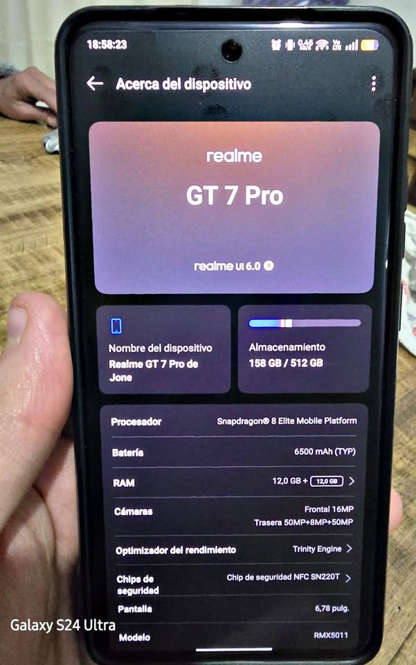 [VENTA PERMUTA] Realme GT7 Pro libre + watch s2
