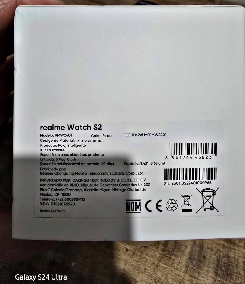 [VENTA PERMUTA] Realme GT7 Pro libre + watch s2