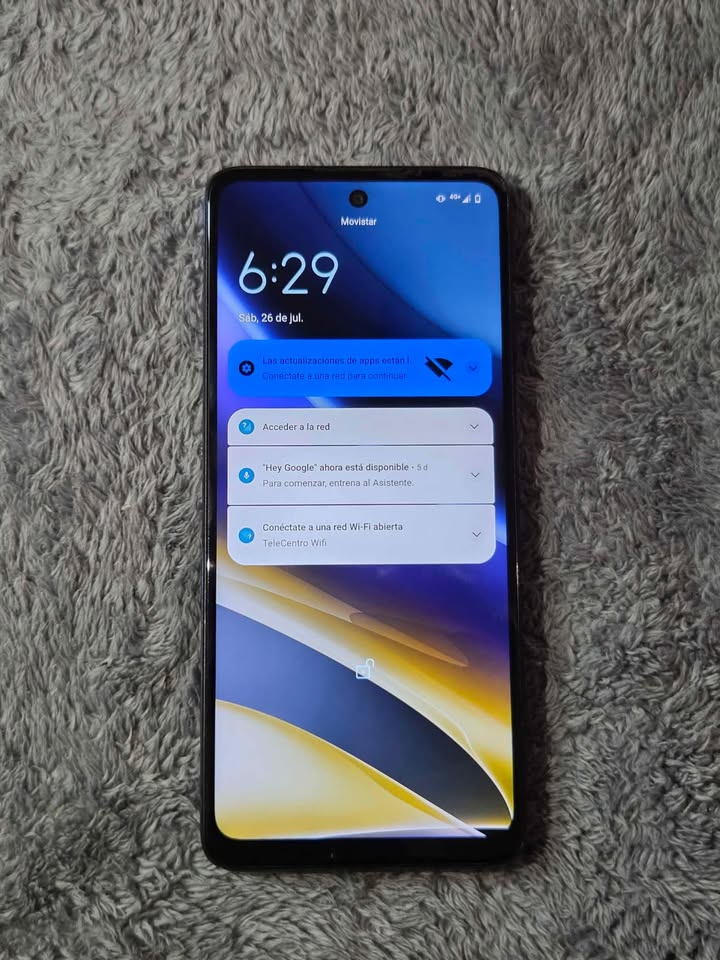 Motorola G51 5G Libre de fabrica para cualquier empresa 128 de almacenamiento y 4 de ram tiene NFC
