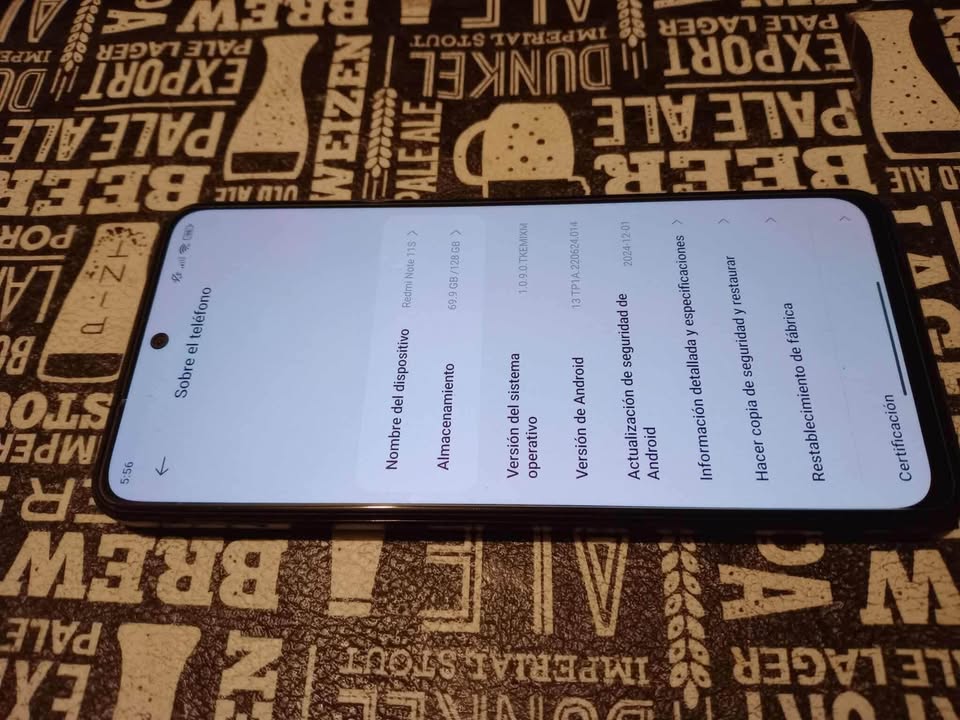 Vendo Xiaomi redmi note 11s 128/8