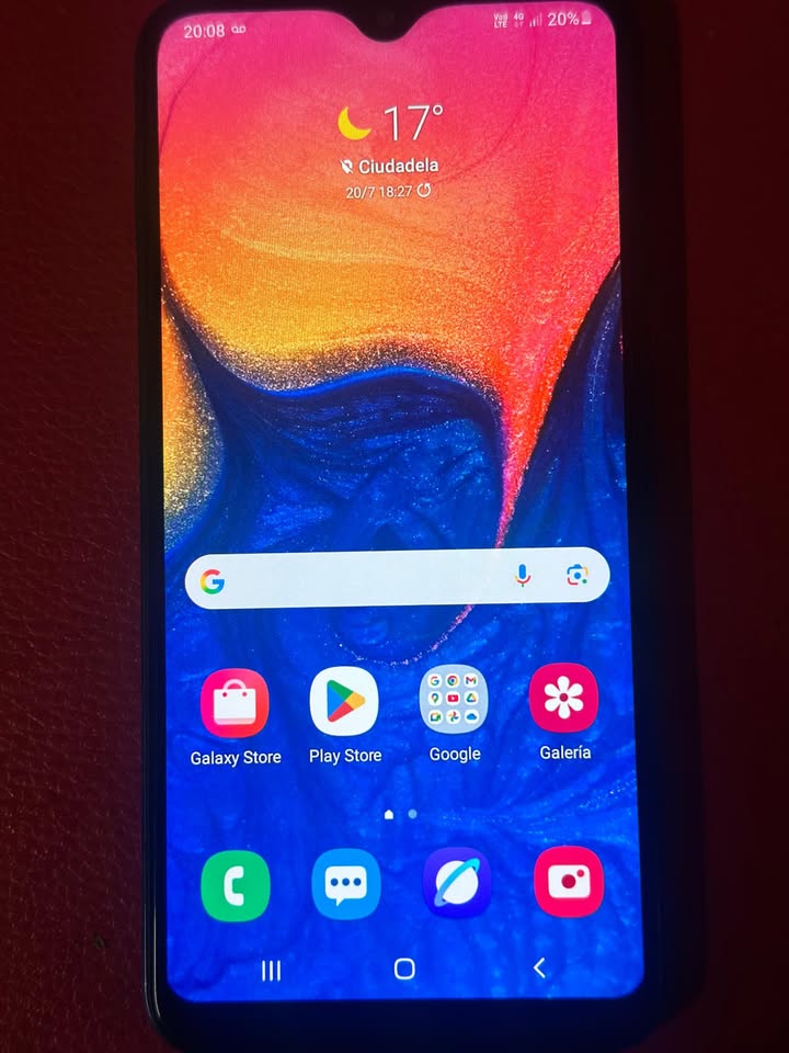 Samsung A10 Libre Excelente estado