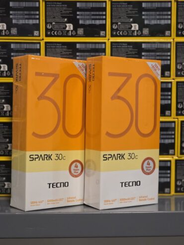 Tecno Spark 30C 4G NFC 4GB/128GB – NUEVO y SELLADO 📱
