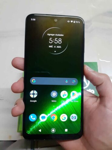 Motorola G7 Plus NFC Libre de fabrica con accesorios