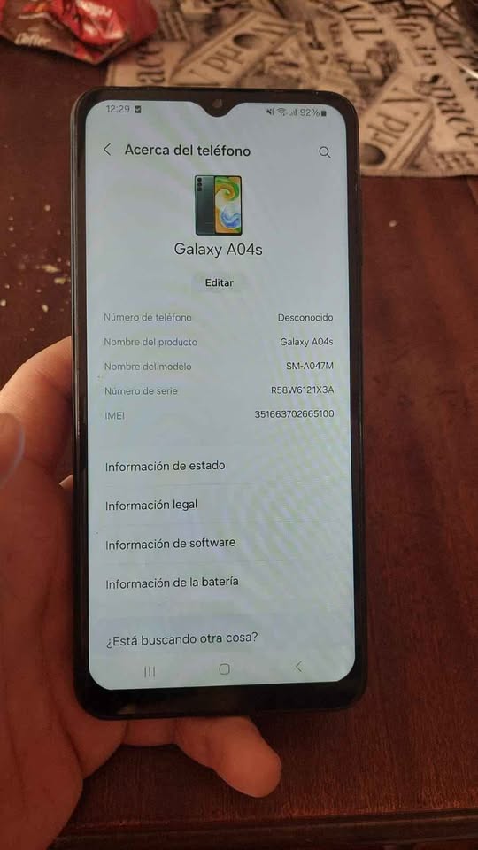 SAMSUNG A04S 128GB 4RAM LIBRE DE FABRICA EN BUEN ESTADO