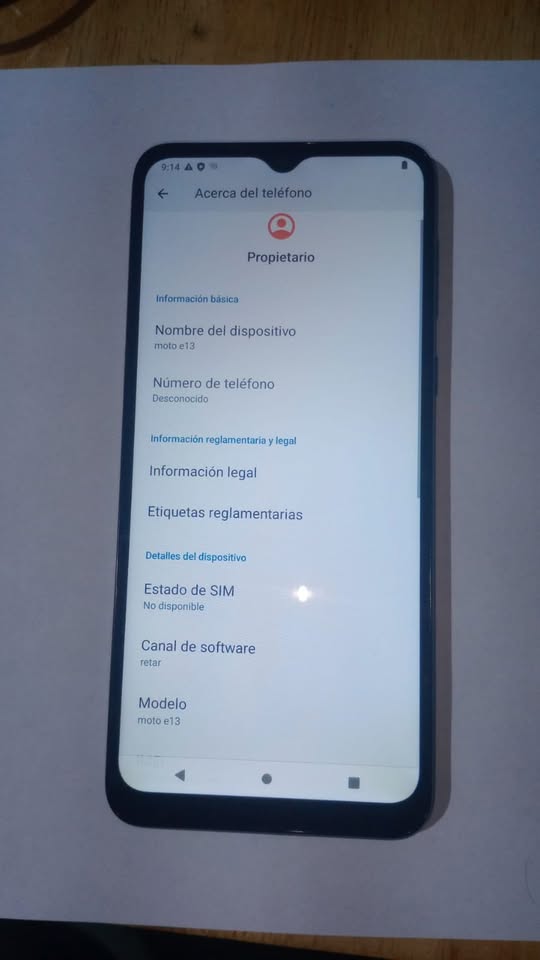 Celular Motorola G13 64g Impecable Libre De Origen