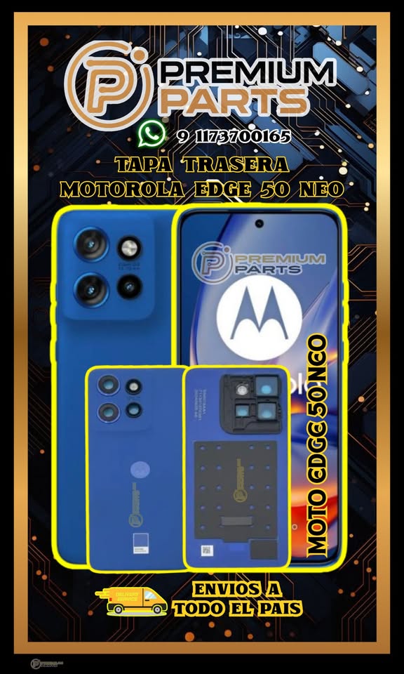 Tapa Trasera Original Repuesto Para Celular MOTOROLA EDGE 50 NEO