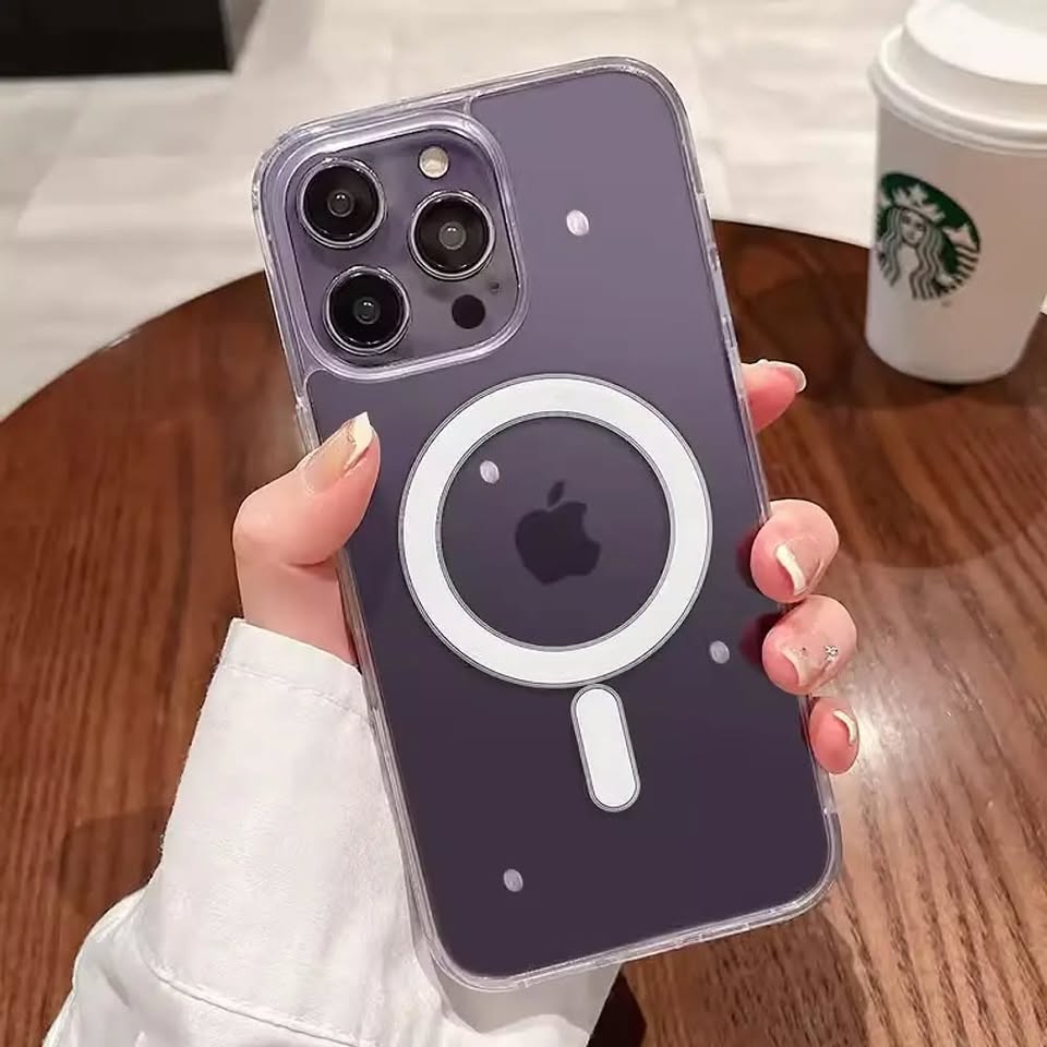 Funda Acrílica Magsafe Antigolpes Premium para iPhone