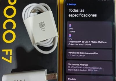 Xiaomi Poco F7 512/12GB NO PERMUTO