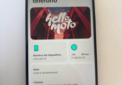 MOTOROLA G55 5G LIBRE DE FÁBRICA FUNDA + CARG + GLASS