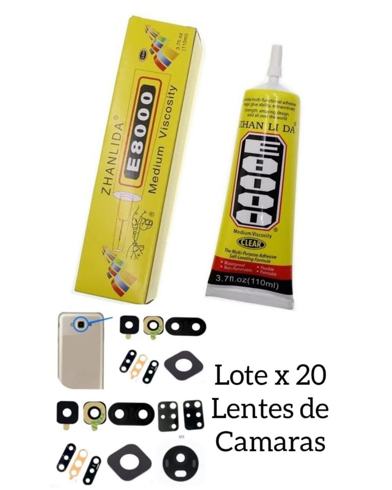 PEGAMENTO PARA MODULOS PANTALLAS TAPAS E8000 TRANSPARENTE