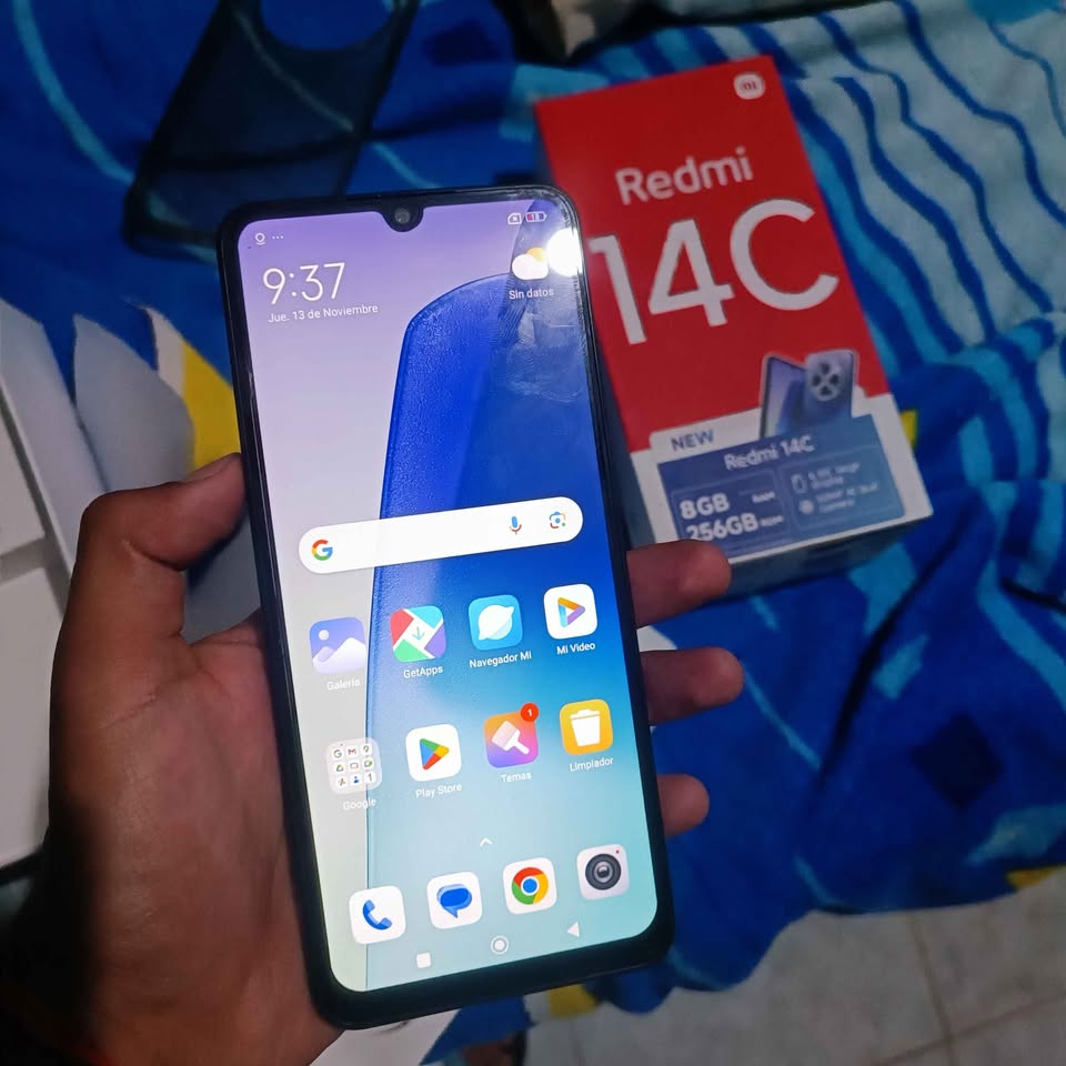 REDMI 14C 256GB 8RAM EN CAJA EN BUEN ESTADO IMPECABLE