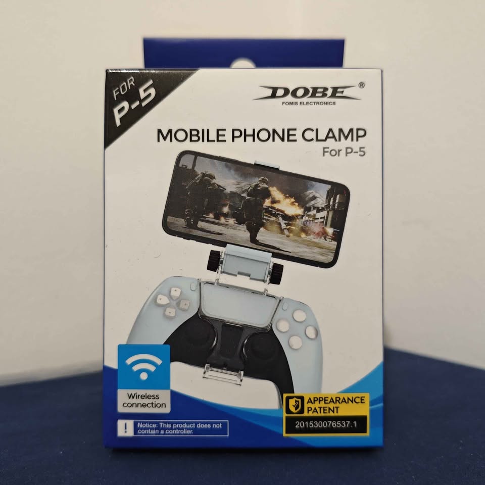 Adaptador / Soporte / Clip Dobe para Celular Joystick Playstation 5 Dualsense