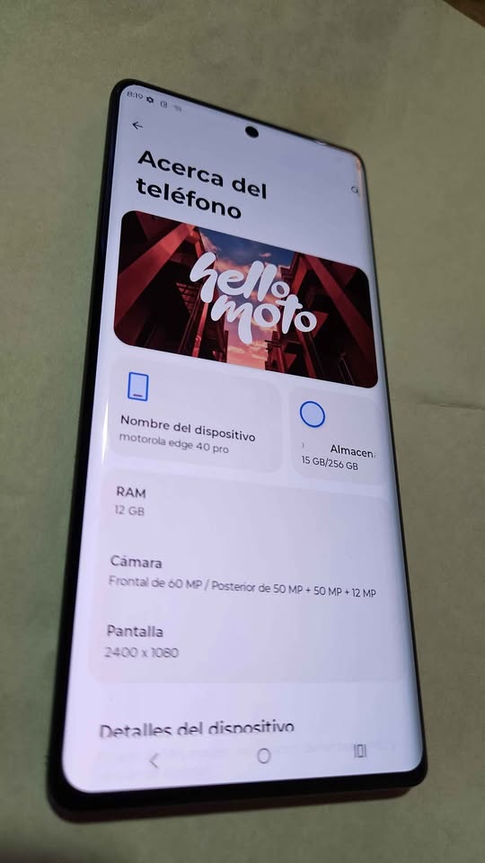MOTOROLA MOTO EDGE 40 PRO