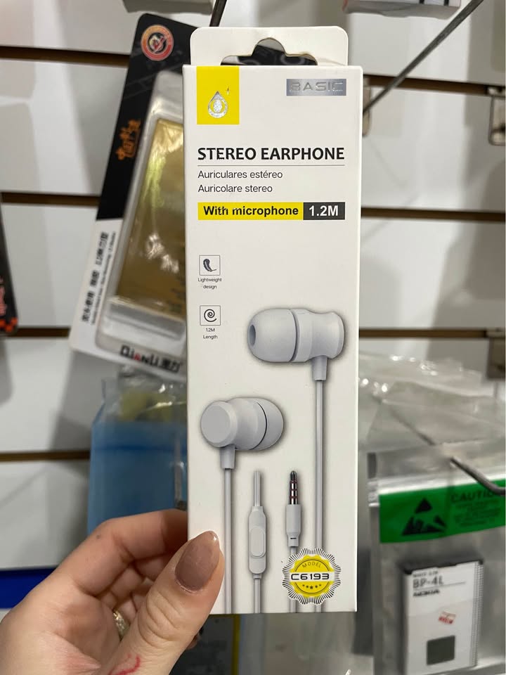 Auriculares 1.2 metro económicos