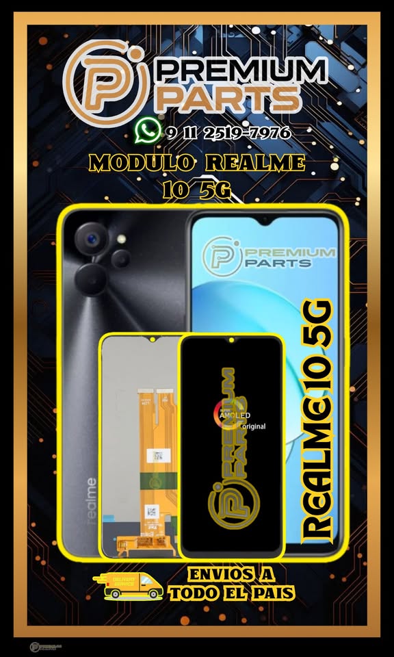 Modulo Pantalla Repuesto Original Para Celular REALME 10 5G